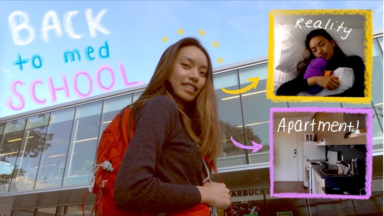 Vlog: Back to med school + apartment tour