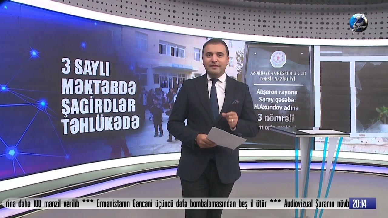 Saray qəsəbəsi 3 saylı məktəbdə şagirdlər təhlükədə