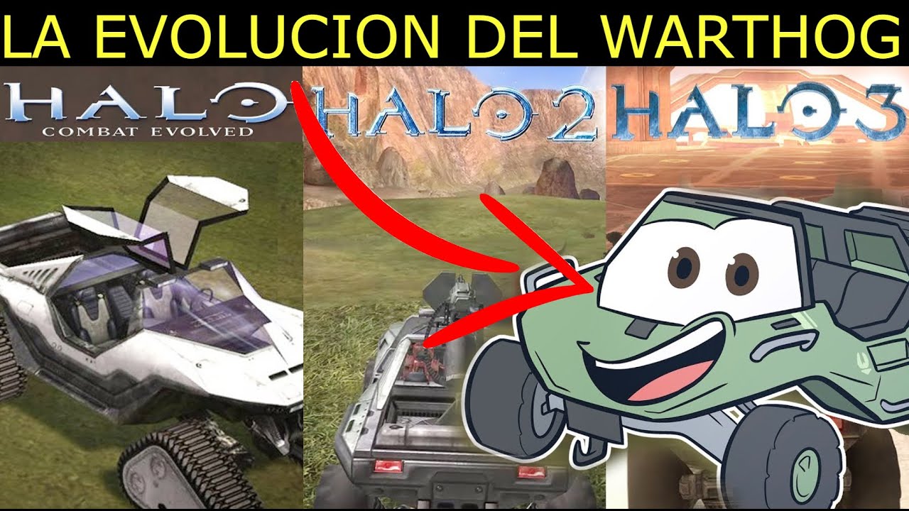La Evolución Completa de el Warthog de Halo (ANALISIS)
