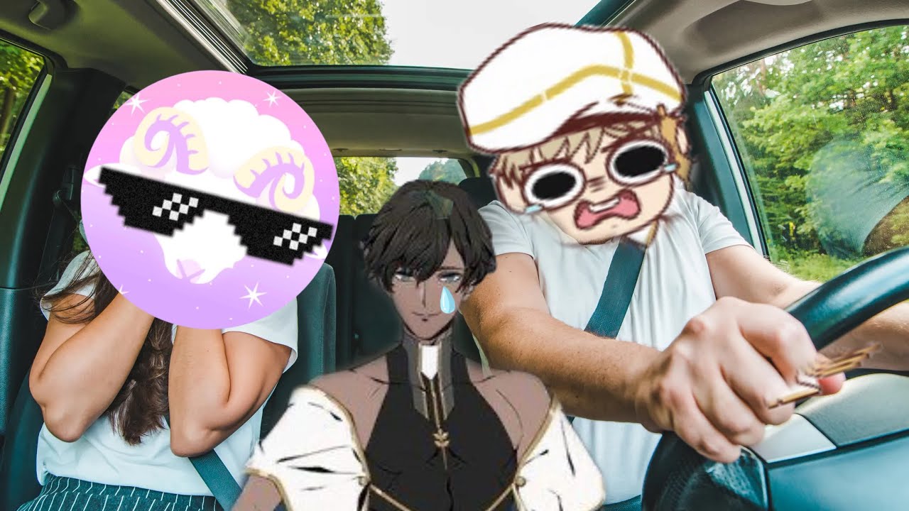 Obey me! Driver’s instructor skit (Ft.Mc, Mammon, Luke and diavolo)