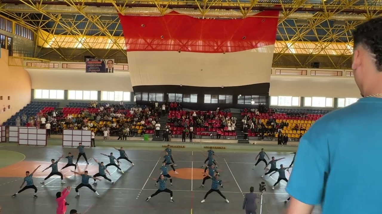 جزء من جملة الفري بدون ادوات للبنين كلية علوم الرياضة جامعة بورسعيد ٢٠٢٥م