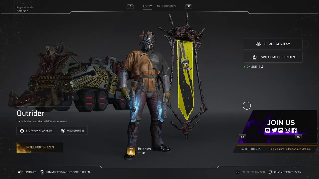 #OUTRIDERS,#PSShare,#PS5,Das Frust Spiel