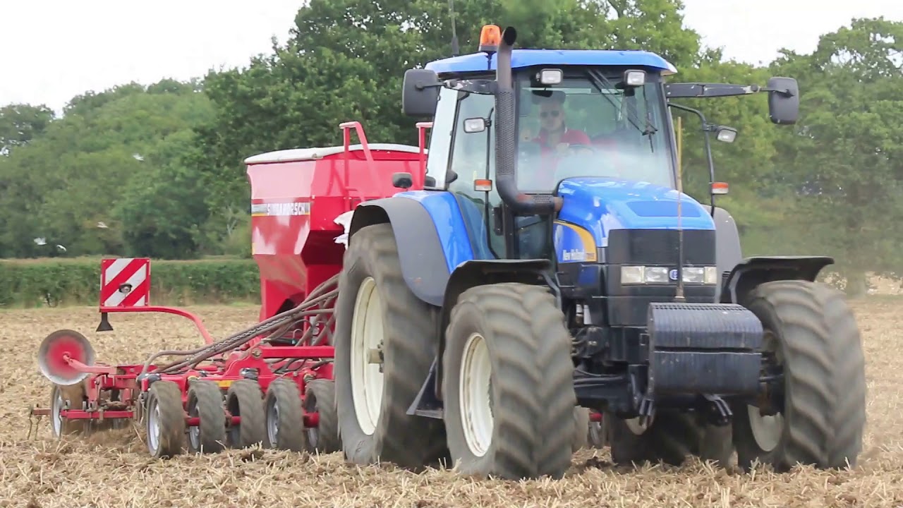 Another 2014 video. Tm190 + Horsch drill