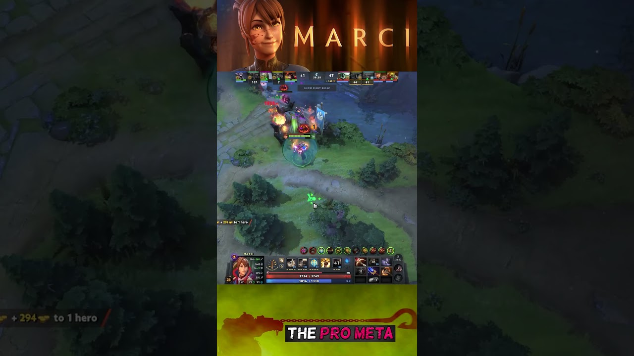 Dota 2: MARCI'S UNLEASHED - The Perfect Rampage!🔥