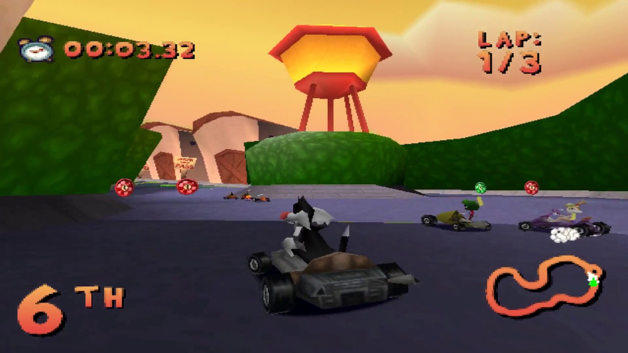 Looney Tunes Racing: Acme Challenge - Floor Two (PS1)