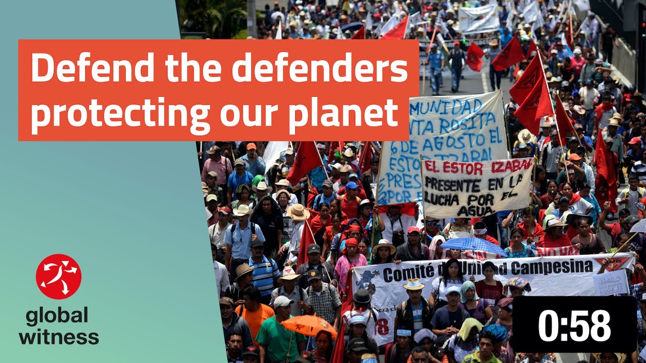 Defend the defenders protecting our planet