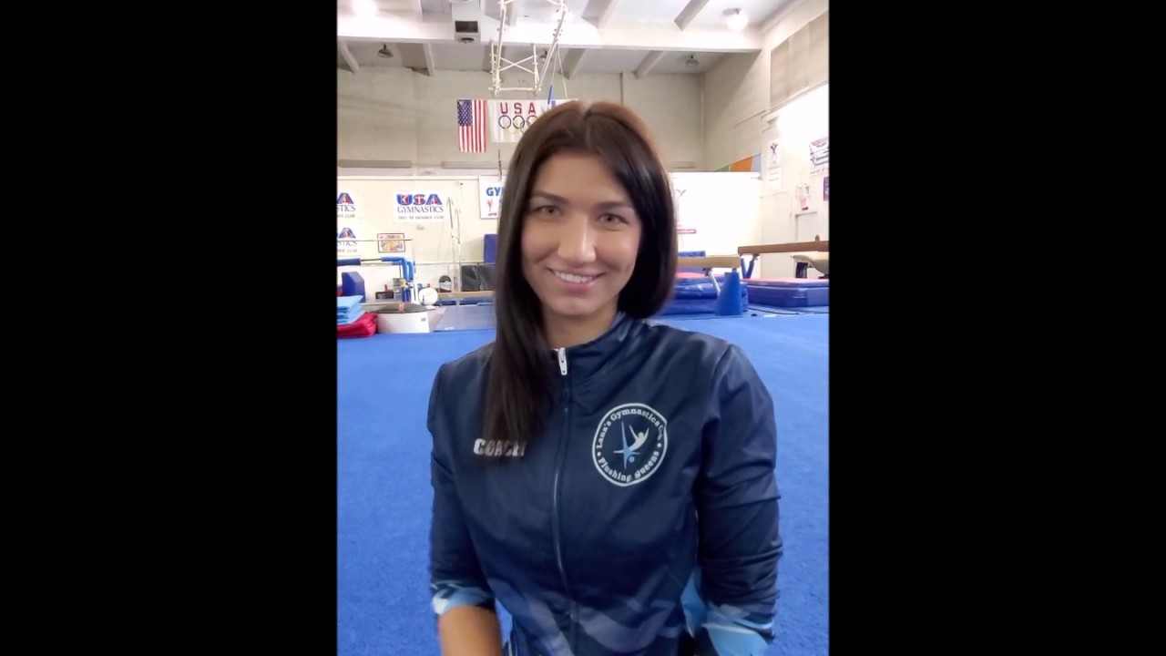 Online gymnastics lesson #1 with Lana's Gymnastics Club