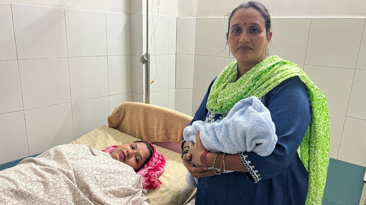 वंदना New Born Baby को देख कर क्यों हैं हैरान Ravi Pal vlogs.