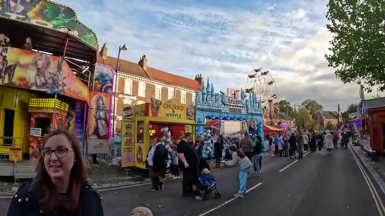 THE FINAL DAY OF YARM FAIR OCTOBER 2023 YARM STOCKTON ON TEES ENGLAND UNITED KINGDOM EP 3
