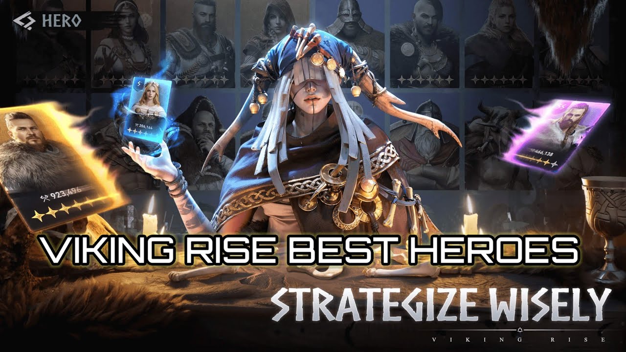 VIKING RISE BEST HEROES (Must Watch 😍)
