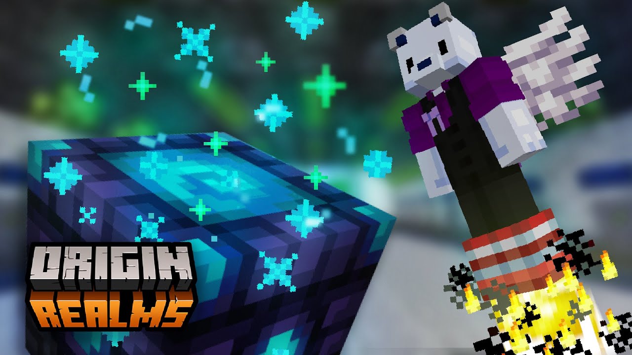Creative Flight and Teleportation Pads in Vanilla Survival! | Origin Realms Guide