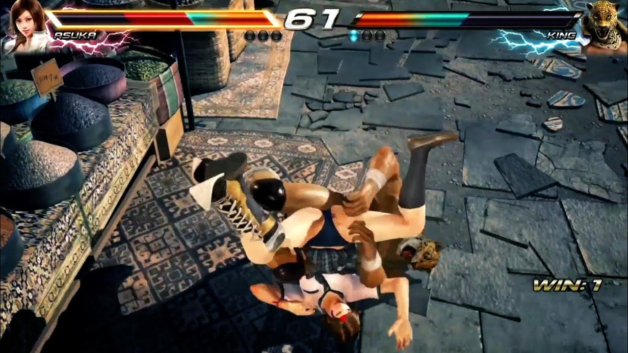 屈辱対戦　鉄拳7　Tekken7　飛鳥　制服JKver　Asuka　鉄拳女子　リョナ　Ryona