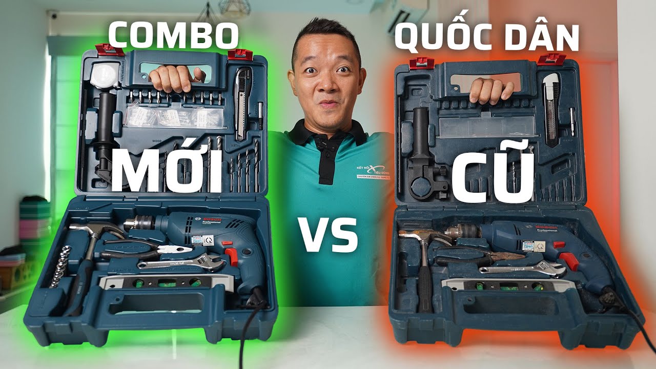 Bosch Nâng Cấp Gì Cho Combo Khoan Quốc Dân Mới  -  GSB 600