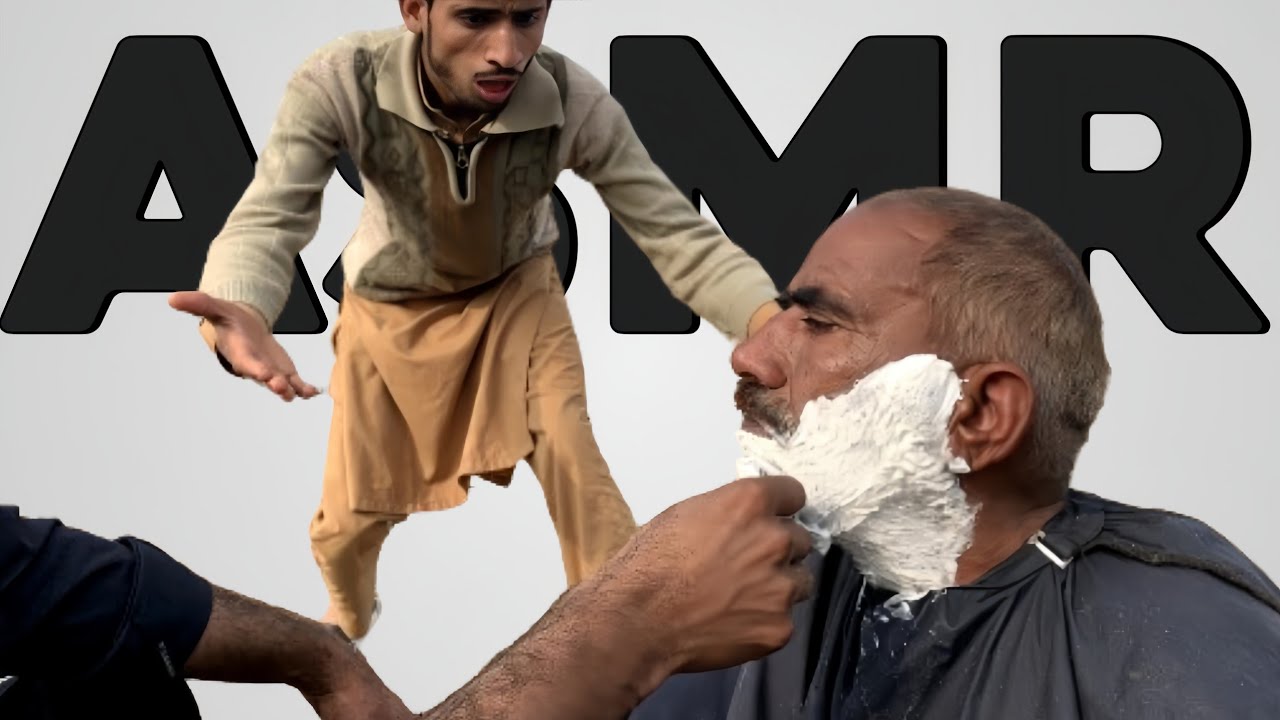 ASMR Relaxing Beard Shave | Asmr Old Barber And Old Man💈 Shaving!! @dharvodavidJeremiahMotiversity