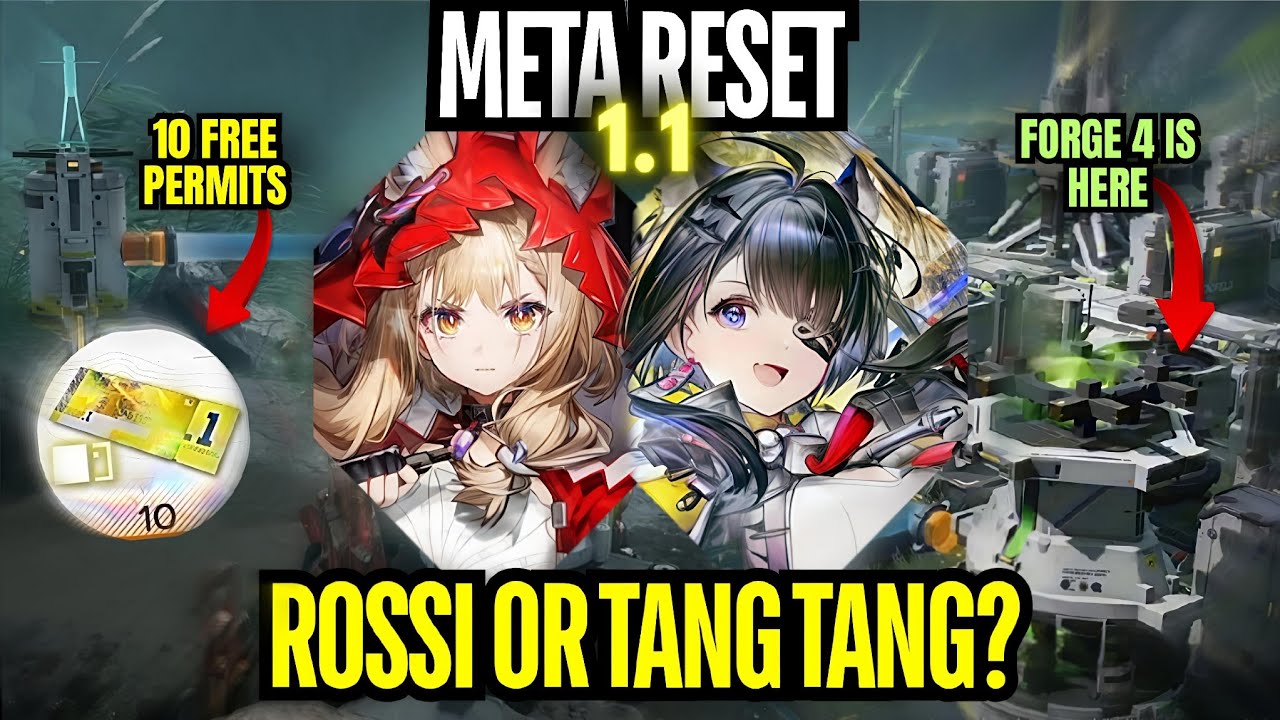 TANGTANG or ROSSI? ❄️ The New 1.1 Meta is INSANE! (Endfield 1.1 Bailout)