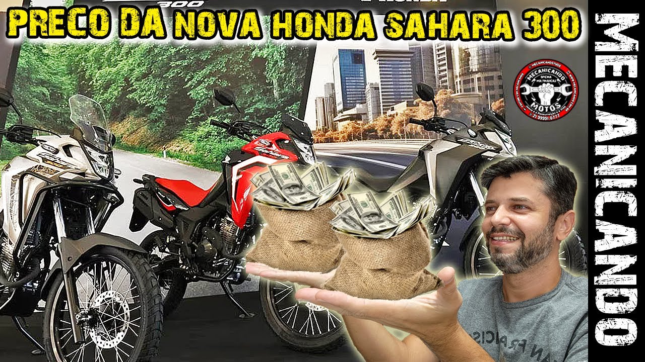 NOVA HONDA SAHARA 300 - SAIU O PRE&Ccedil;O 💰 !!!! OPINI&Atilde;O SINCERA - MECANICANDO