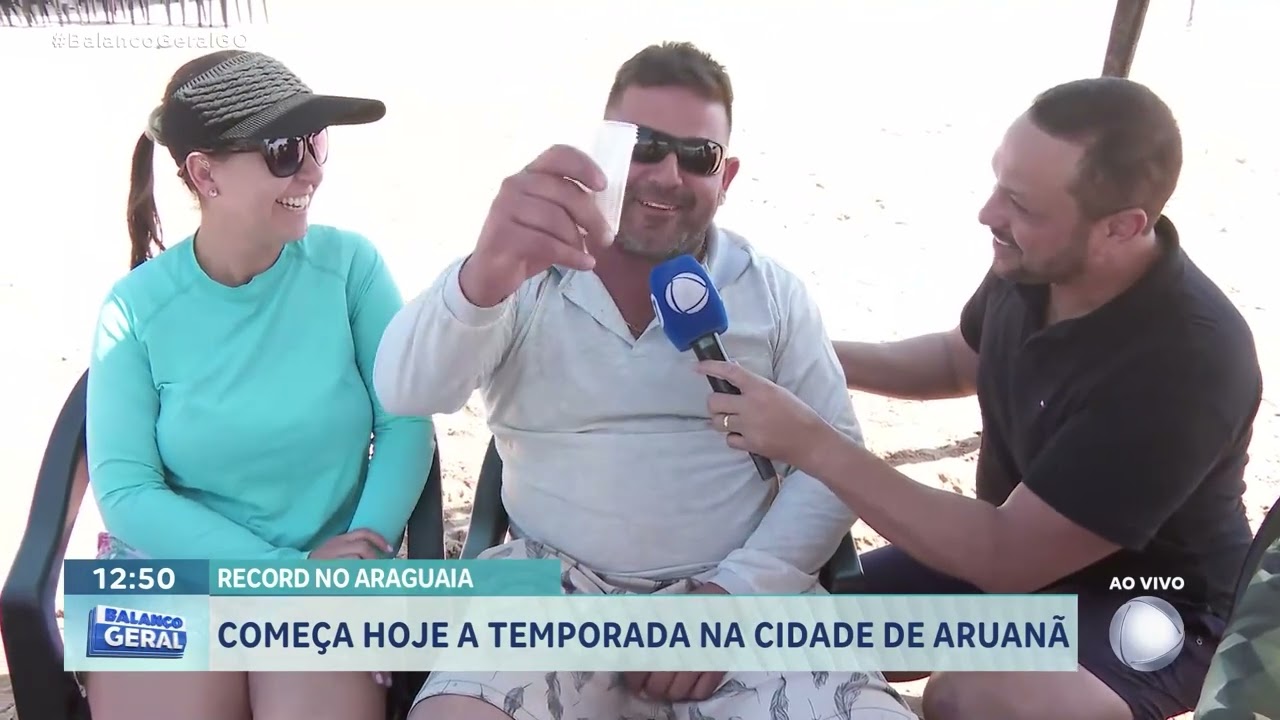 RECORD NO ARAGUAIA: COMEÇA HOJE A TEMPORADA NA CIDADE DE ARUANÃ