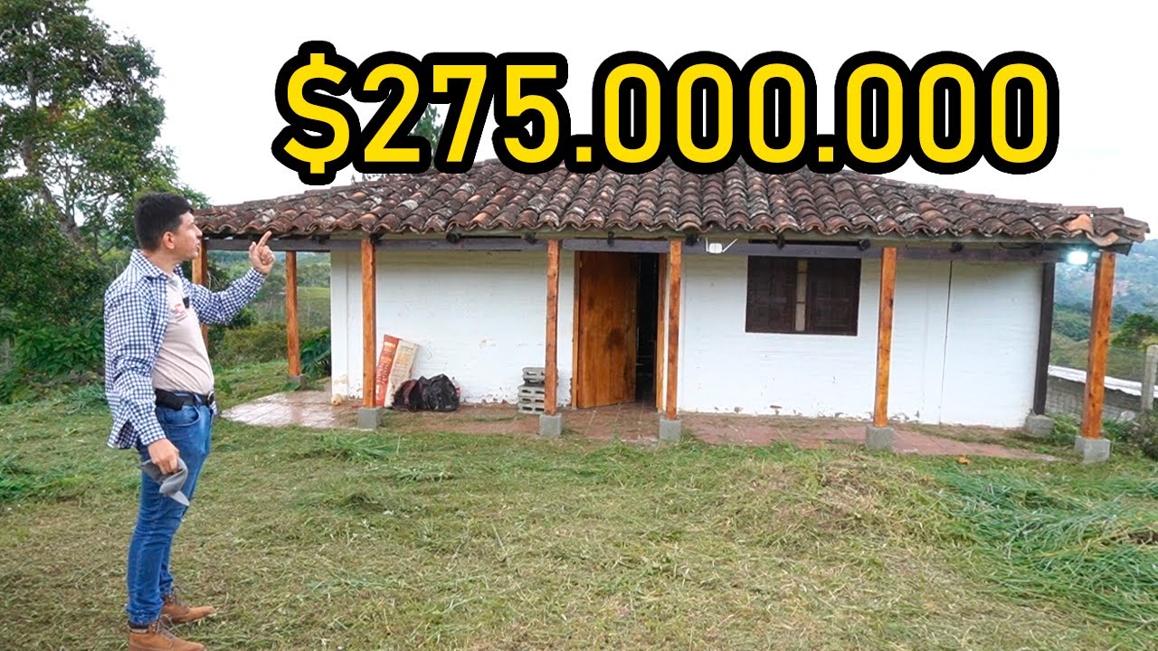 Finca en la Cumbre Valle con Casa en 275M