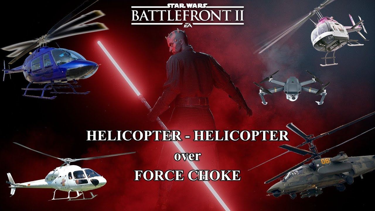 Helicopter Helicopter (Over Maul's Force Choke Ability) | Sound Effect | Star Wars Battlefront II