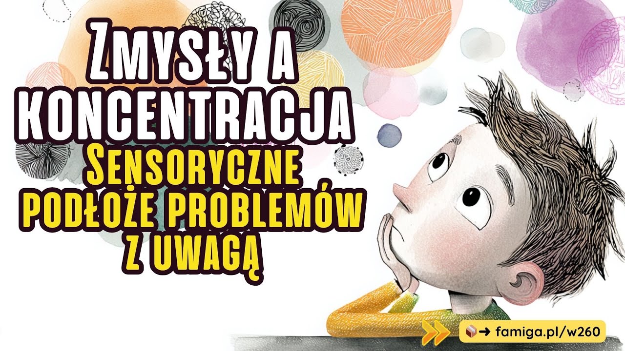 Zmysły a koncentracja – jak pomóc dziecku skupić uwagę