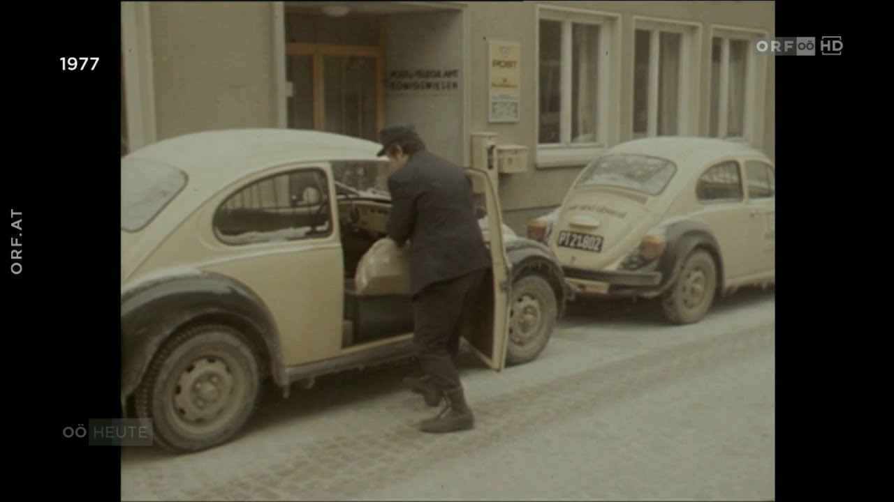 Erste Dienstautos für die Post Österreich (1977)