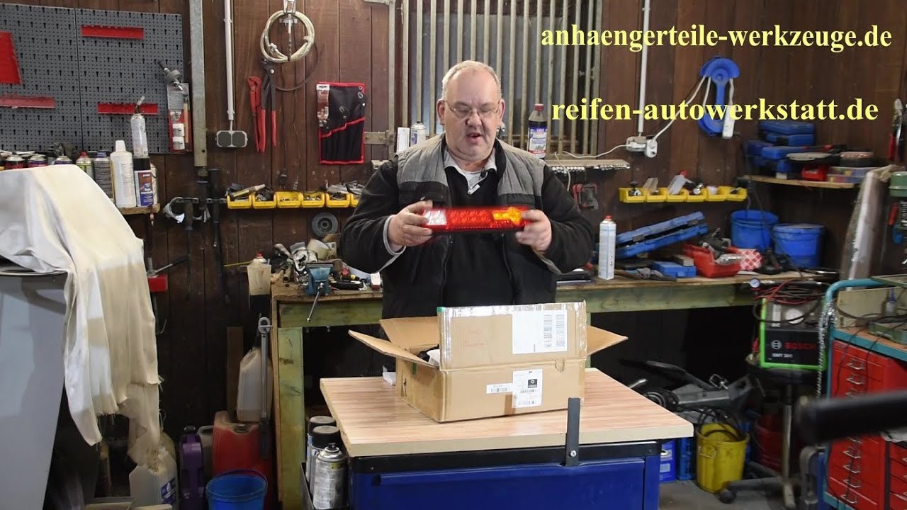 LED Anhänger Rückleuchten im Vergleich zu billig Schrott.