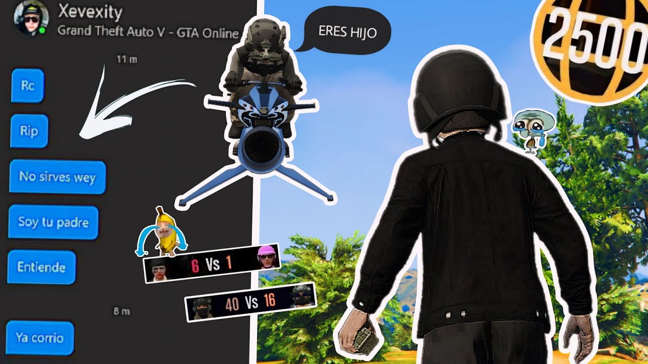HUMILLO a Este TRYHARD Que Pensó Que Me GANO Por JUGARME SUCIO🥱(GTA 5 ONLINE)