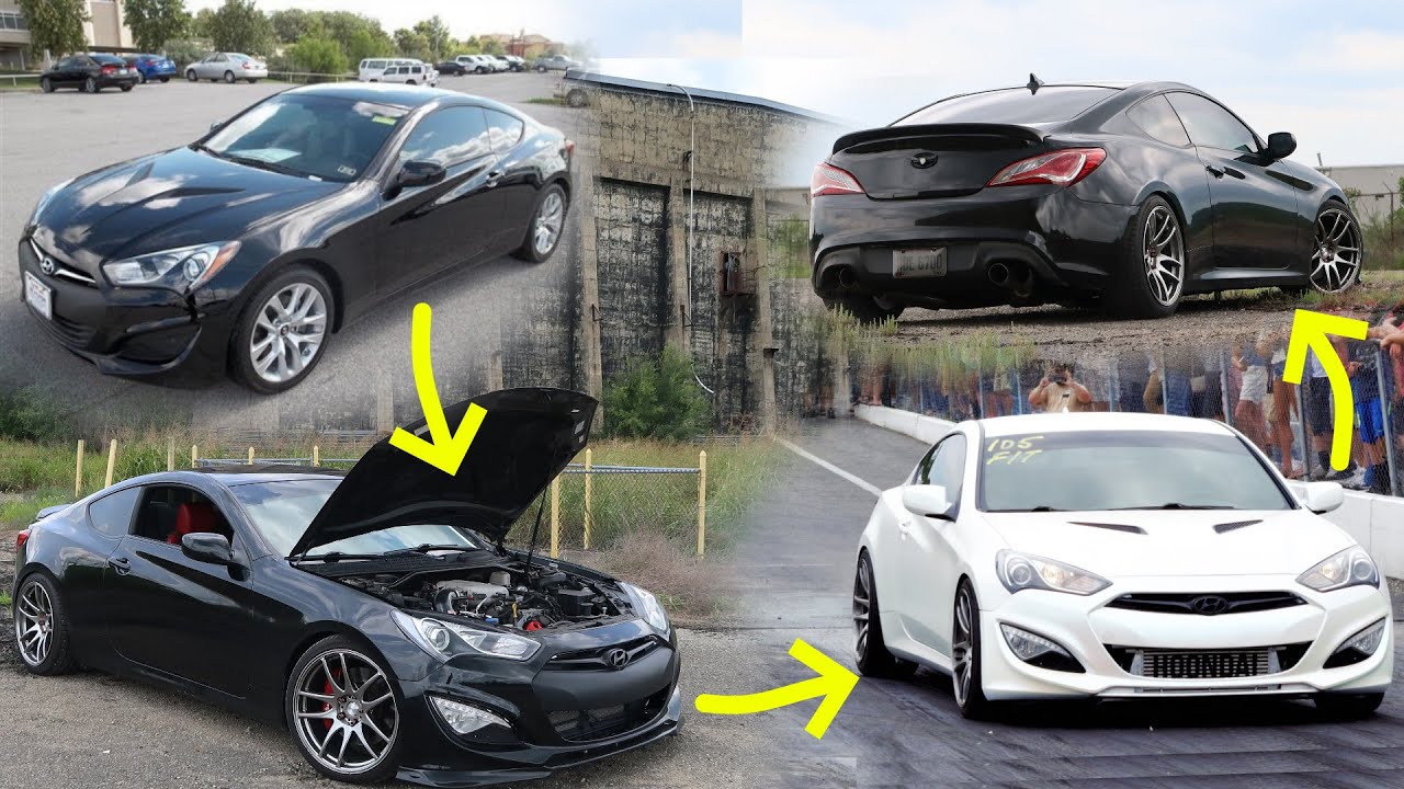 4 years of Mods in less than 20 minutes! (Turbo 3.8 Genesis Coupe)