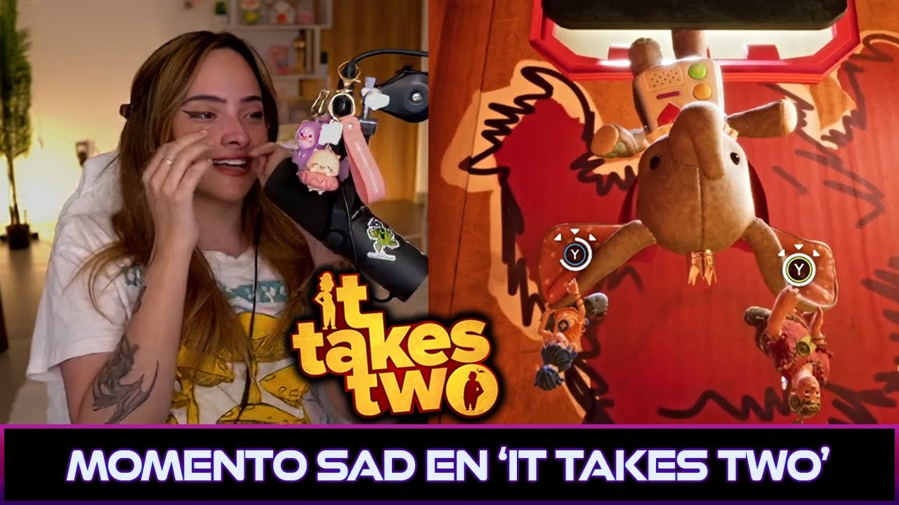 VICKY SE PONE SENTIMENTAL CON ESCENA TRISTE en 'It Takes Two' #vickypalami #twitch