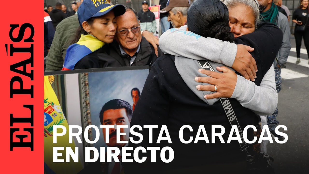 DIRECTO | Simpatizantes de NICOL&Aacute;S MADURO protestan en CARACAS tras su captura | EL PA&Iacute;S