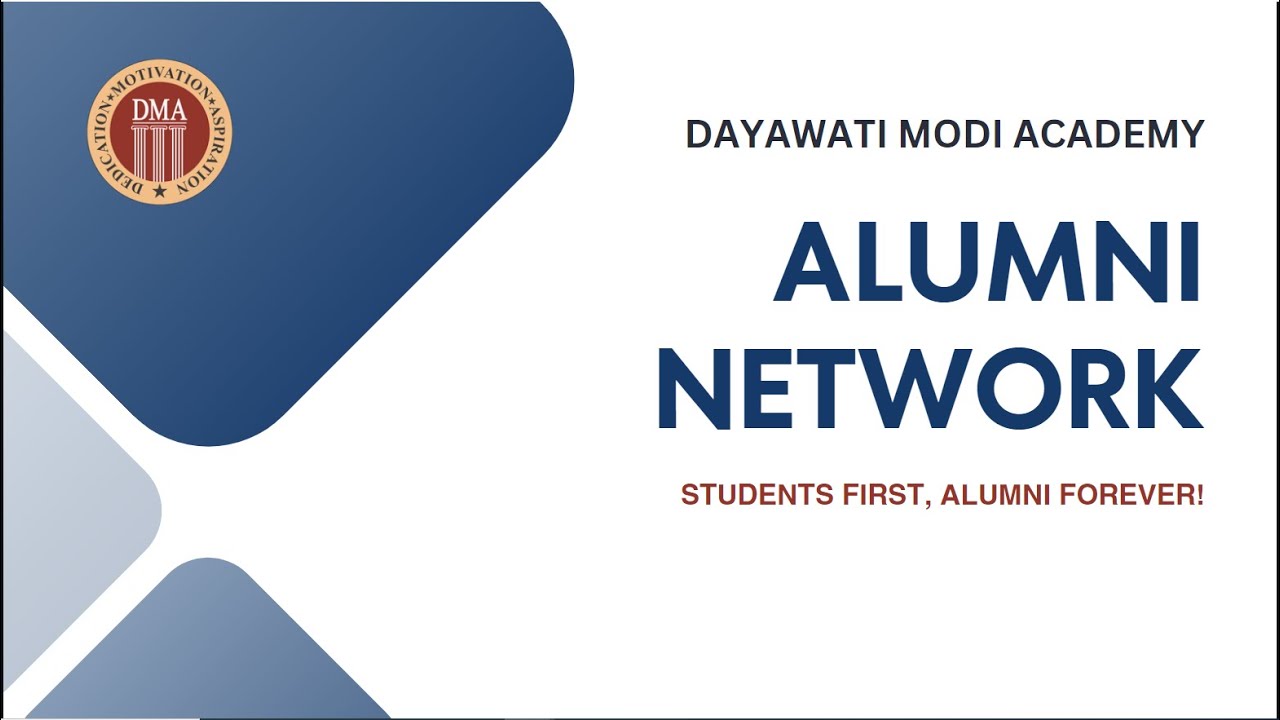 MEET OUR ALUMNI - DAYAWATI MODI ACADEMY MODIPURAM MEERUT