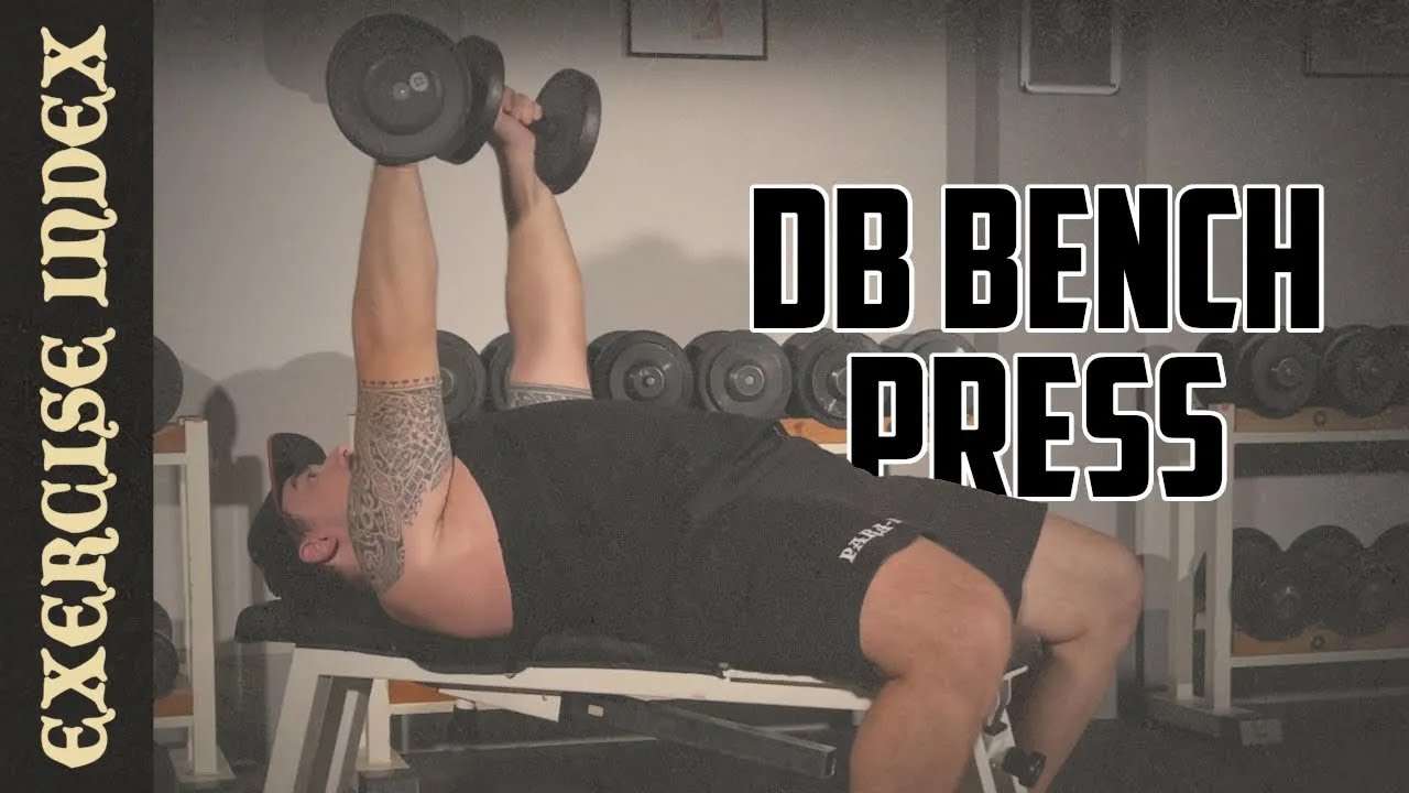 Tutorial DB BENCH PRESS 🏋🏻‍♂️: Tecnica ed Esecuzione ✅️ (+Errori da evitare ❌️)