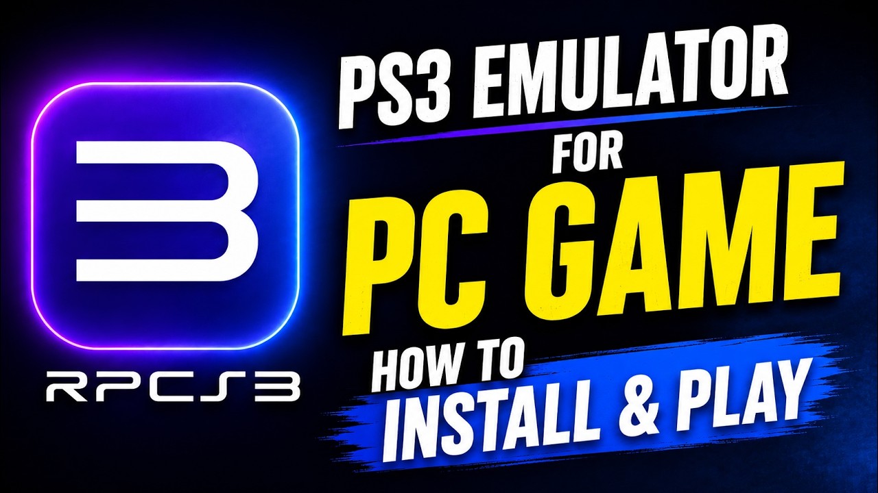 Эмулятор PS3 для ПК 2026 | Как установить игры PS3 на ПК (RPCS3)