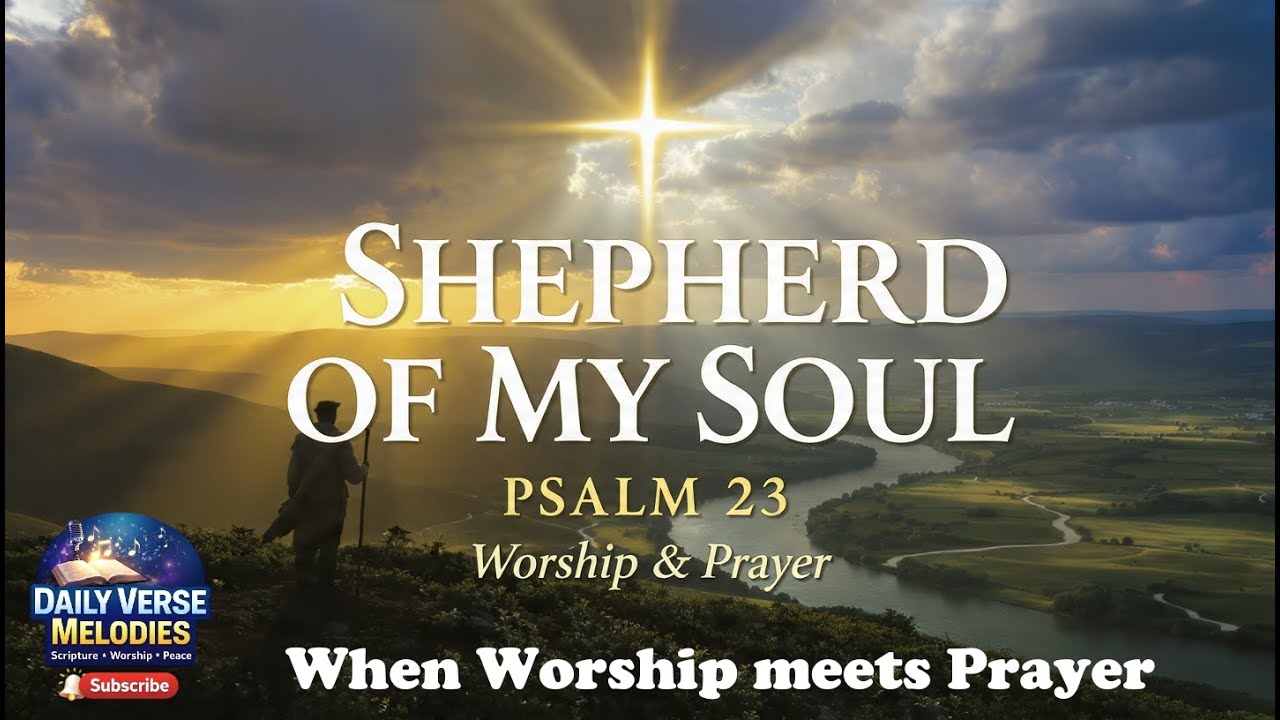 Shepherd of My Soul | Prayer & Worship (Based on Psalm 23) | Find Rest in His Presence
