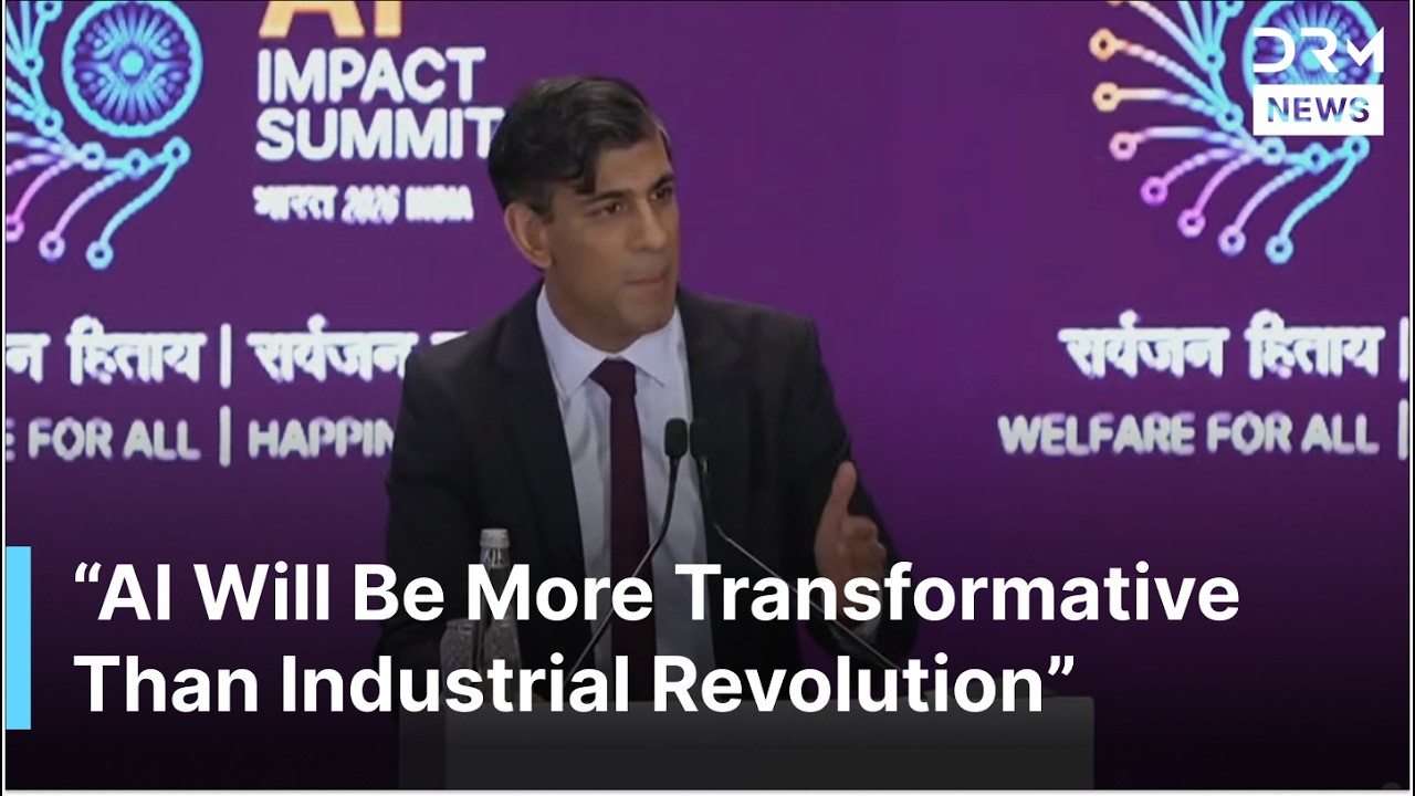 FULL KEYNOTE SPEECH: Ex-UK PM Rishi Sunak Warns AI Change Will Happen Faster Than Expected | AC1G