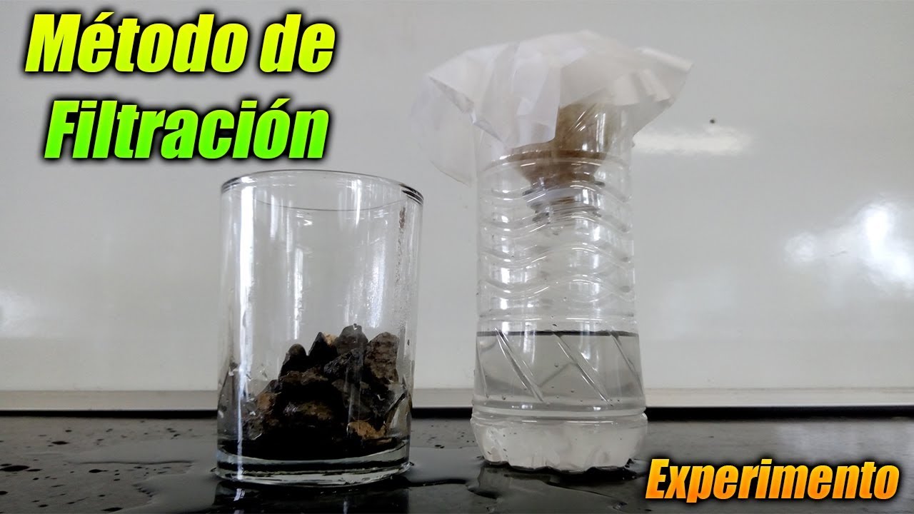 Experimento m&eacute;todo de Filtraci&oacute;n