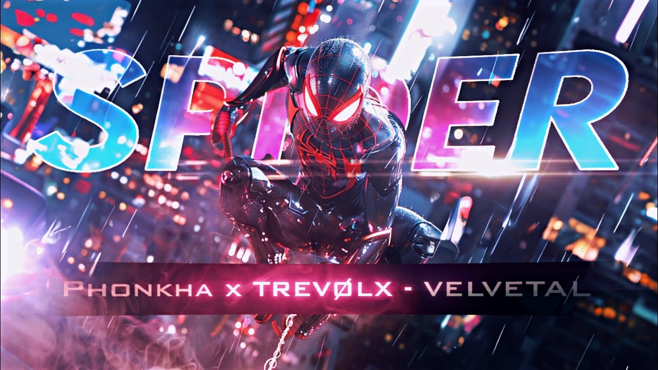 The Amezing Spider Man🕸️🪄✨ - PHONKHA x TRAVOLX - VELVETAL [AMV EDIT] *Node Video* 4K