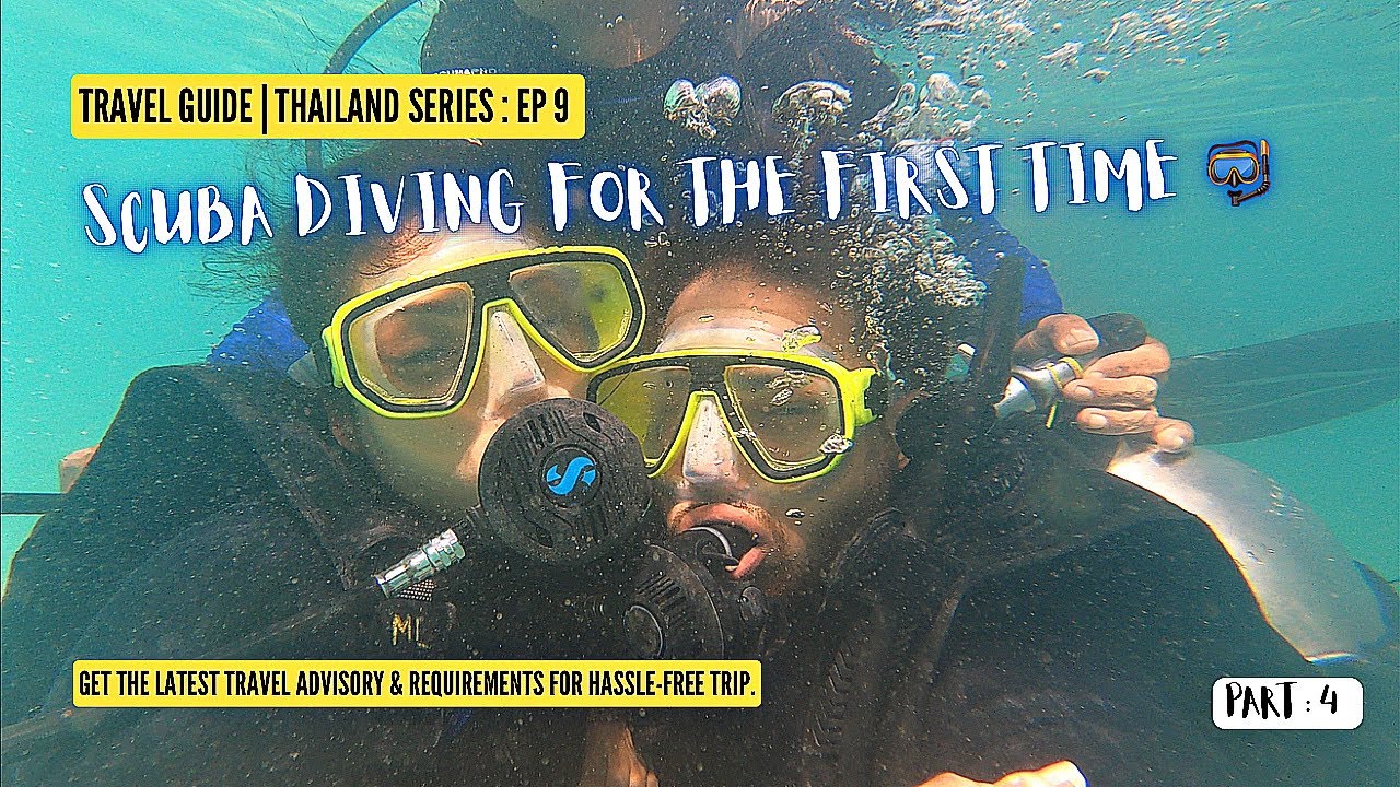Scuba Diving For The First Time  in #phuket #thailand #phiphiislands