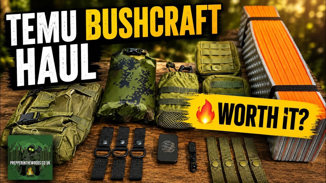 Temu Bushcraft Haul – Is It Worth It?