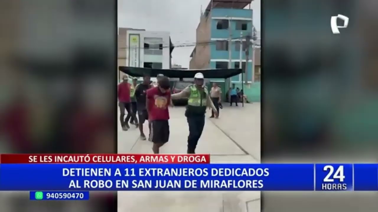 Coronel Charles lidera caída de “Los Chamos de la Pampa” en San Juan de Miraflores