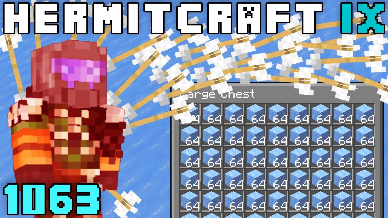Hermitcraft IX 1063 Месть Ледяной Фермы!