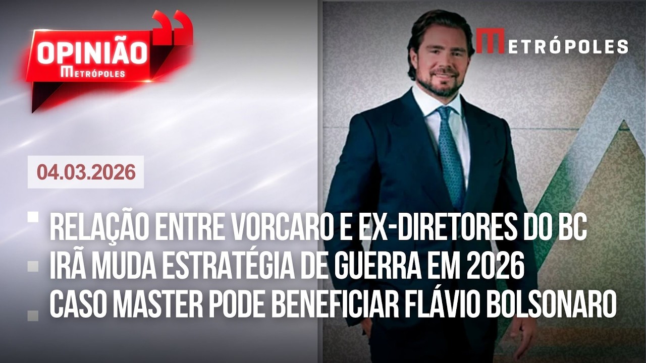 AO VIVO: Relação entre Vorcaro e membros do BC / Guerra: Irã muda estratégia