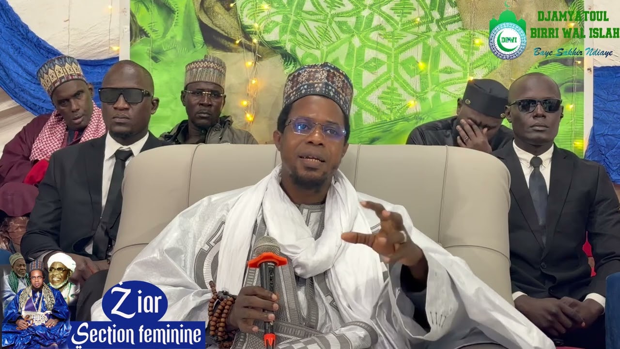 WAKHTAN SI DJIGUENE AK FAYDU PAR CHEIKH M SAKHIR NDIAYE A L'OCCATION DE LA ZIARRA SECTION FEMININE