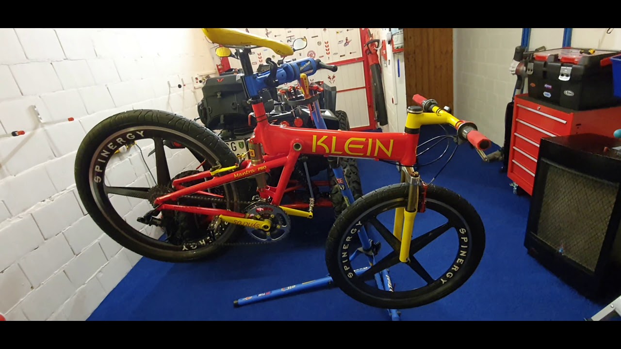 My two other babies Duc 916 & Klein Mantra Pro ( 1993 )