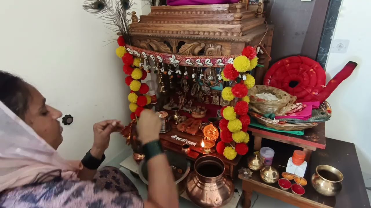 रथसप्तमीची पुजा //शेवायाची खीर //वांग्याची भाजी एकदम साधी आणि सोपी 🙏