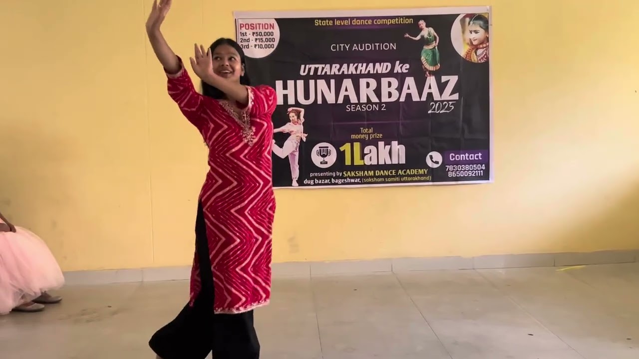 Solo Dance competition | Uttarakhand ke Hunarbazz | school round audition