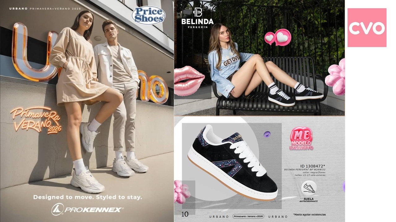 Catálogo PRICE SHOES Urbano Primavera Verano 2026 [MÉXICO]