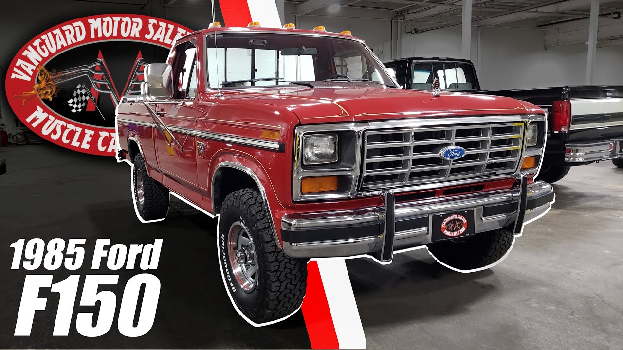 1985 Ford F150 XLT Lariat 4X4 For Sale Vanguard Motor Sales 