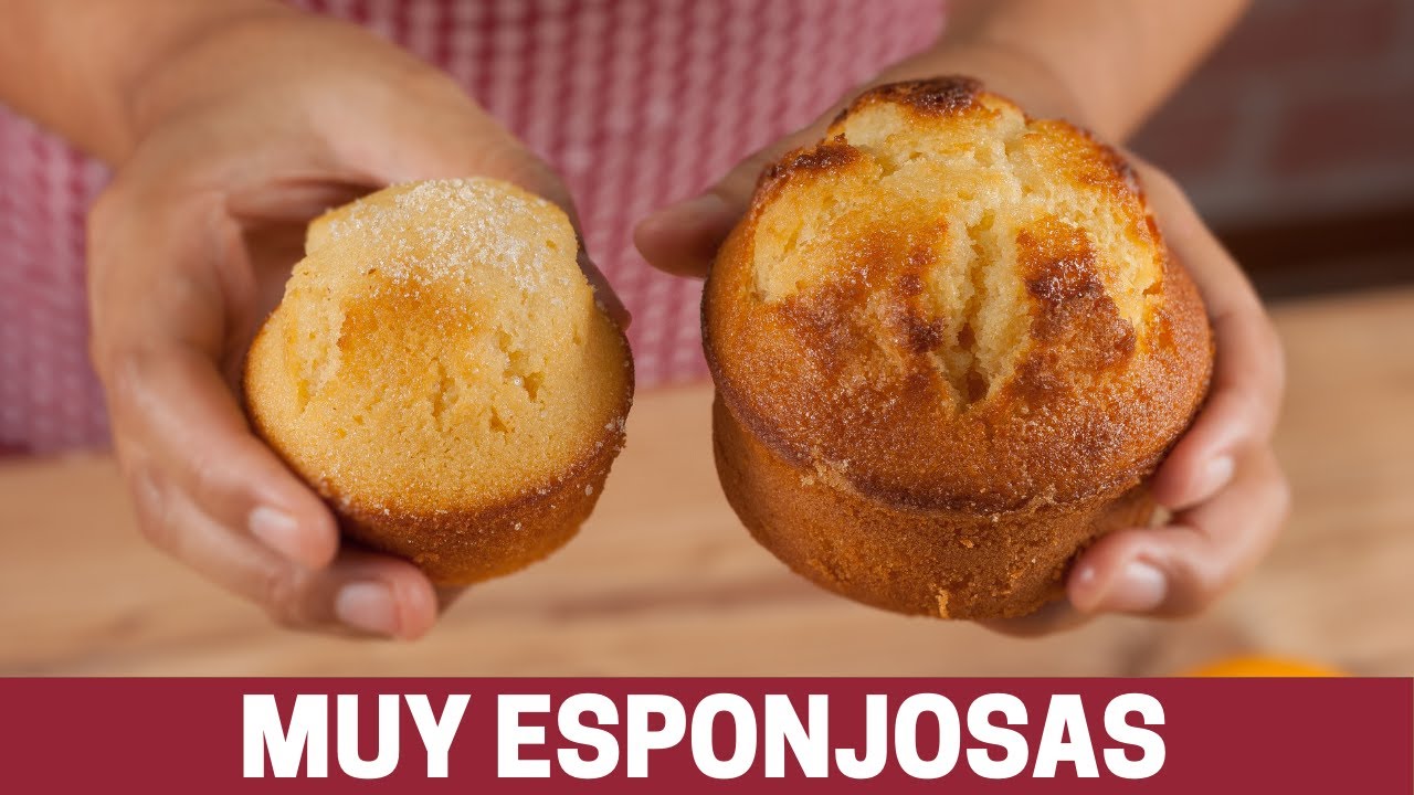 Mantecadas de Leche Condensada - Receta de Mantecadas Esponjosas