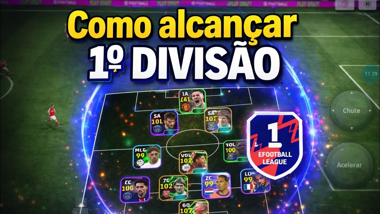 Como REALMENTE pegar 1º divisão desde o 1º DIA DE TEMPORADA no eFootball Mobile